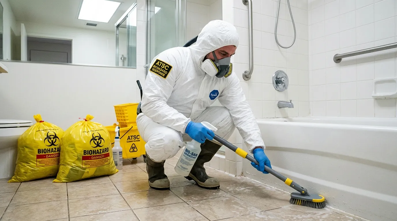 Decontamination equipment deployed for Blood Cleanup in Caledonia